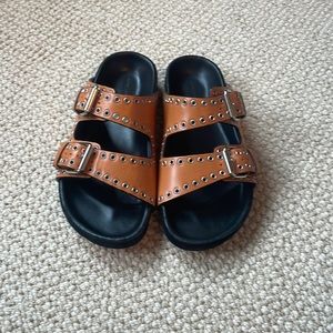Isabel Marant Lennyo Buckle Sandals Size 37